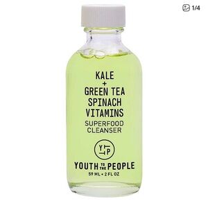 Youth To The People Kale + Green Tea Spinach Vitamins Super Food Cleanser 2oz